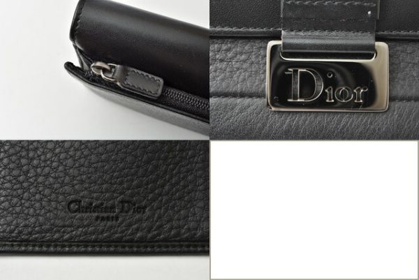 210225 26 d 10 Christian Dior Long Wallet Street Chic Black