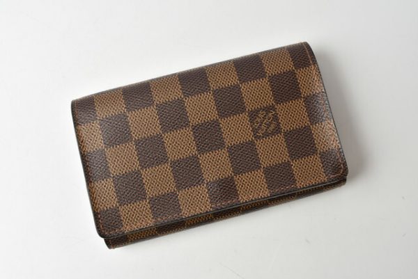 210225 27 l 2 Louis Vuitton Wallet Portefeuille Tresor Damier