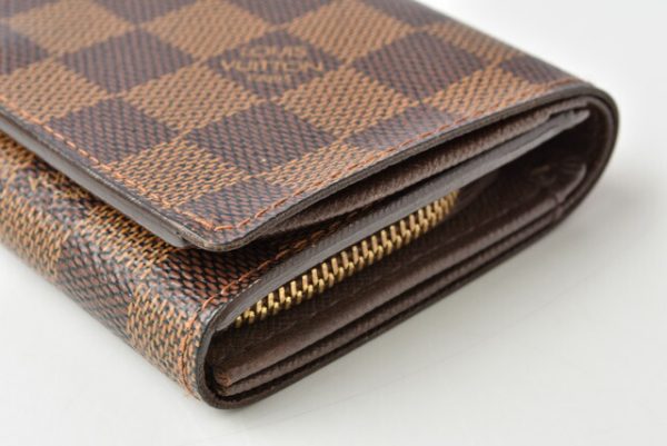 210225 27 l 4 Louis Vuitton Wallet Portefeuille Tresor Damier