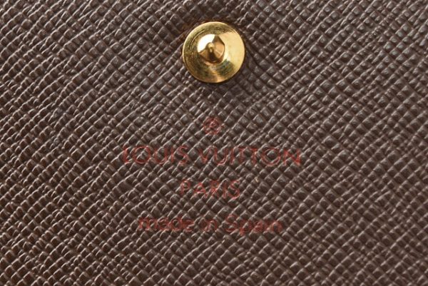 210225 27 l 6 Louis Vuitton Wallet Portefeuille Tresor Damier