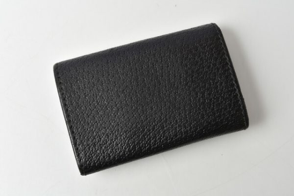 210225 31 g 3 Gucci Key Case Crest Black