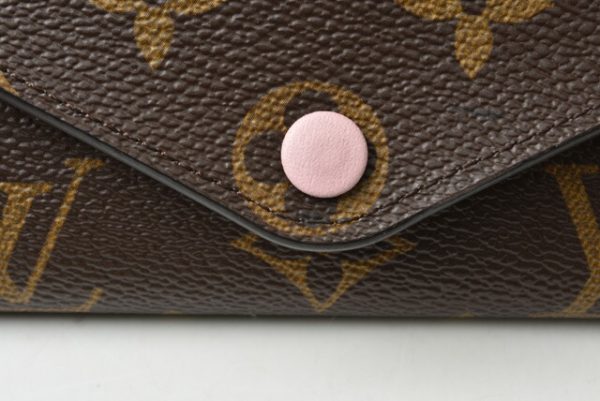 210225 42 lv 2 Louis Vuitton Josephine Wallet TrifMonogram Rose Ballerine