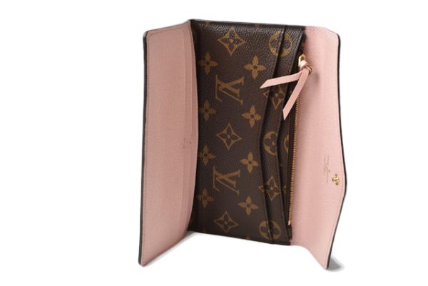 210225 42 lv 6 Louis Vuitton Josephine Wallet TrifMonogram Rose Ballerine