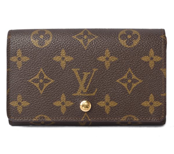 210225 43 lv 1 Louis Vuitton Tresor Wallet BifMonogram Brown