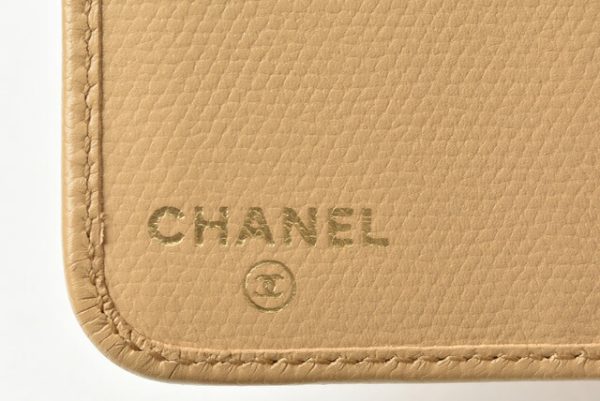 210225 54 ch 5 Chanel Notebook Agenda Coco Mark Beige