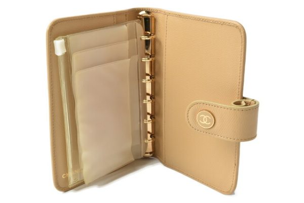 210225 54 ch 9 Chanel Notebook Agenda Coco Mark Beige