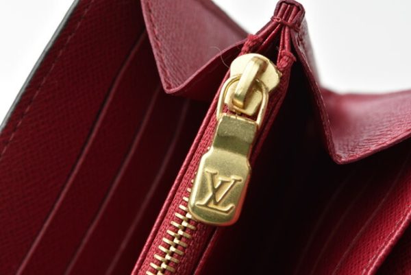 210225 55 lv 8 Louis Vuitton Long Wallet Portefeuille Sala Monogram Fuchsia