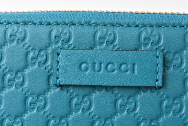 210225 61 g 2 Gucci Wallet Micro Guccisima Turquoise Blue