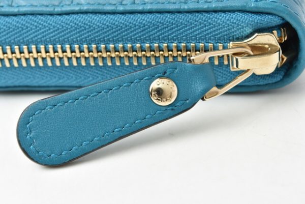 210225 61 g 4 Gucci Wallet Micro Guccisima Turquoise Blue