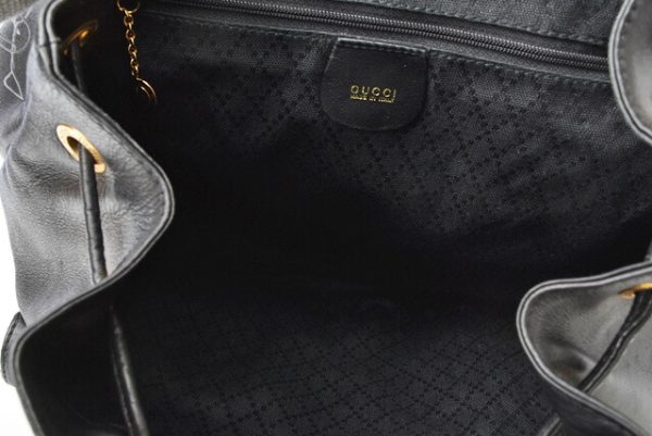 210225 72 g 12 Gucci Rucksack Black