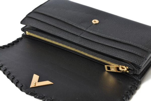 210328 11 lv 5 Louis Vuitton Portefeuille Very Monogram Wallet Black