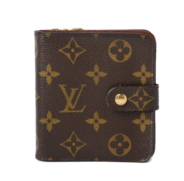 210328 28 lv 1 Louis Vuitton Folding Wallet Zip Monogram