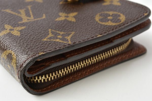 210328 28 lv 12 Louis Vuitton Folding Wallet Zip Monogram