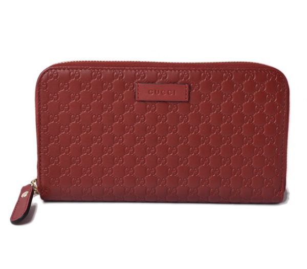 210328 36 g 1 Gucci Wallet Micro Guccisima Rouge Red