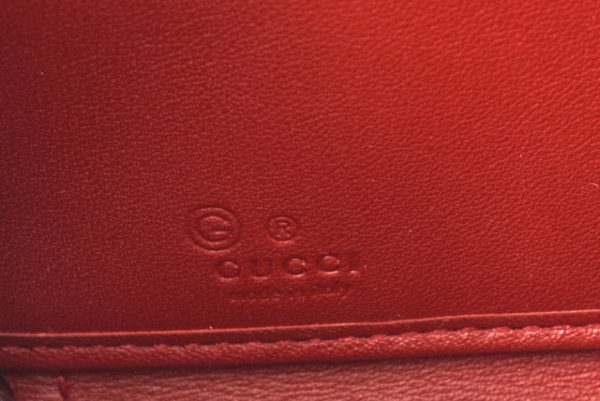 210328 36 g 7 Gucci Long Wallet Micro Guccisima Rouge Red