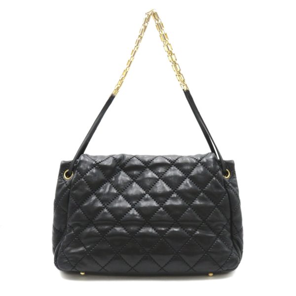 2104102255257 3 Chanel Shoulder Lambskin Black