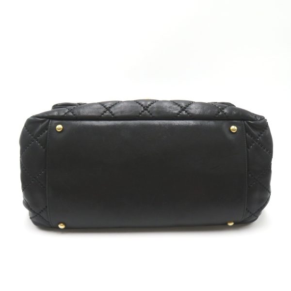 2104102255257 5 Chanel Shoulder Lambskin Black