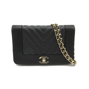 2104102260244 1 Prada Triangle Mini Bag Leather Nylon Black