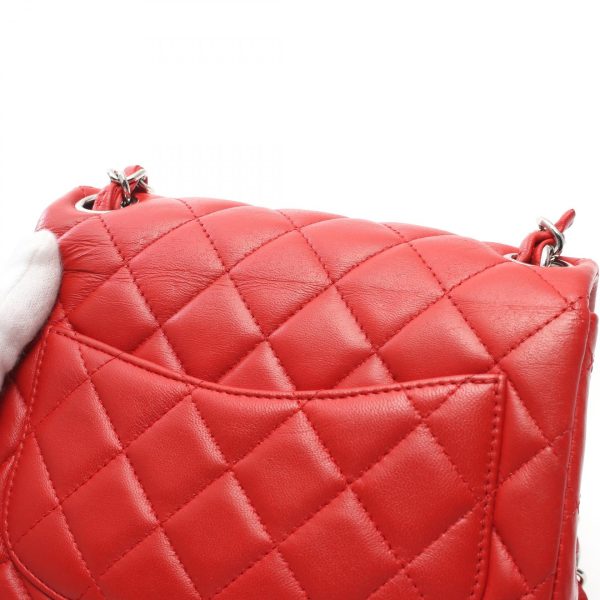 2104102265379 10 Chanel Mini Matelasse Shoulder Bag Lambskin Red