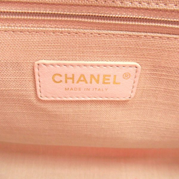 2104102265676 9 Chanel Deauville 2Way Tote PM Tote Bag Pink