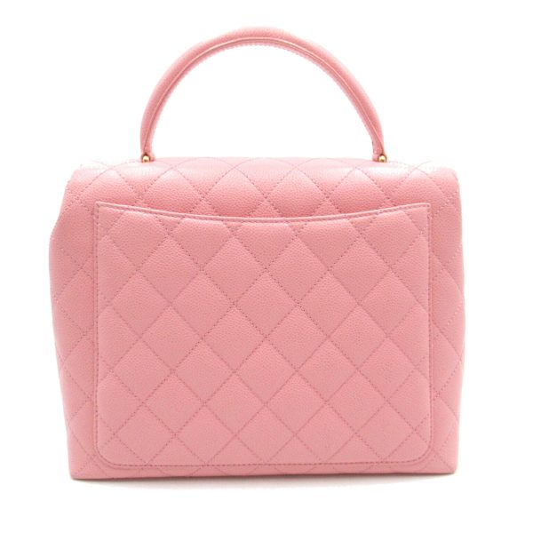 2104102267915 2 Chanel Matelasse Handbag Caviar Skin Pink