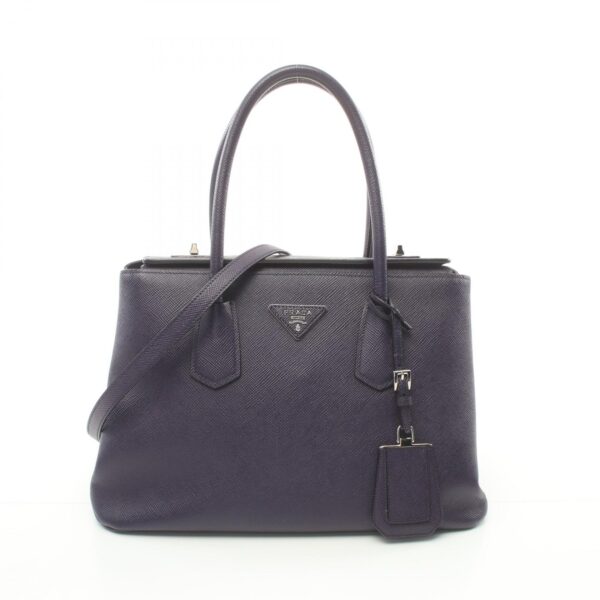 2104102269575 1 Prada Saffiano Handbag Purple