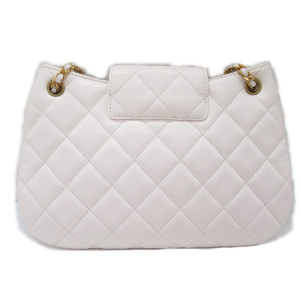 2104102277730 7 Chanel Hobo Bag Lambskin White