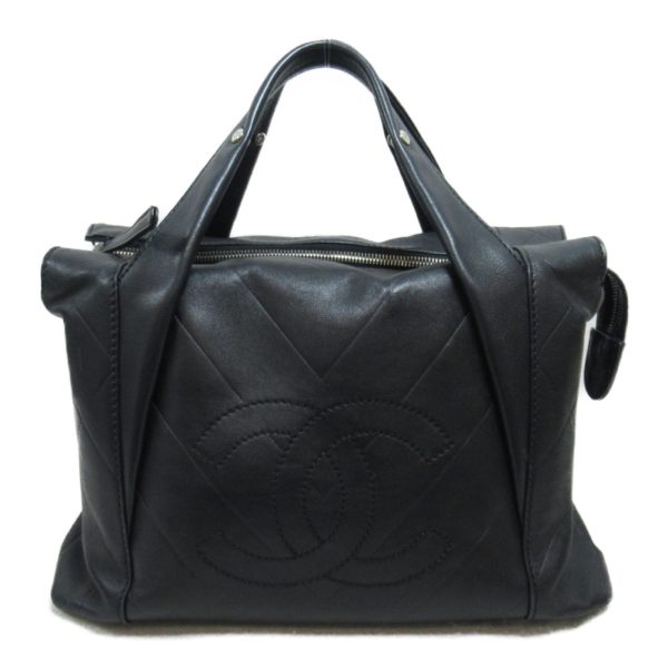 2104102280112 2 Chanel Handbag Black