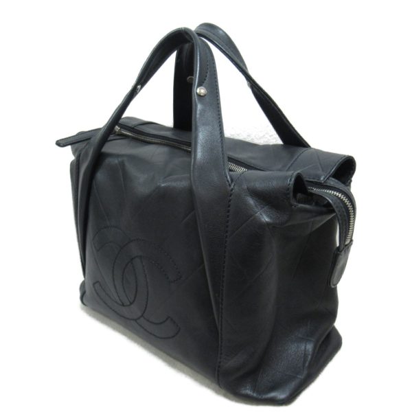 2104102280112 4 Chanel Handbag Black