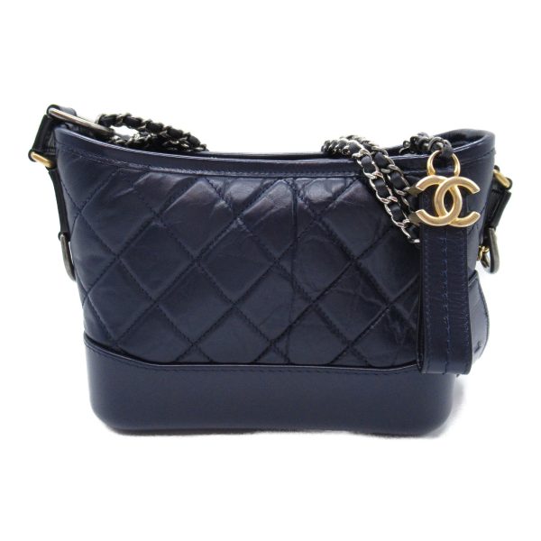 2104102285223 3 Chanel Gabriel de Chain Shoulder Bag Blue