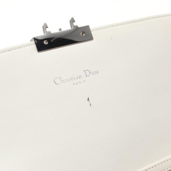 2104102288668 4 Dior Miss Dior Cannage Shoulder Bag White