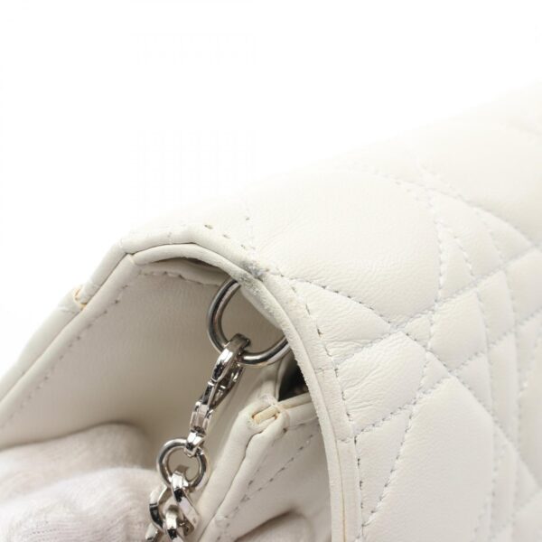 2104102288668 9 Dior Miss Dior Cannage Shoulder Bag White