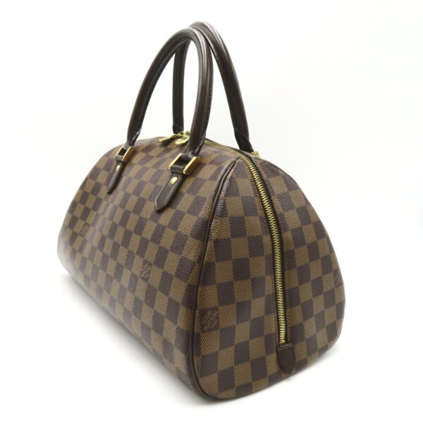 2104102292665 3 Louis Vuitton Rivera MM Handbag Damier Brown