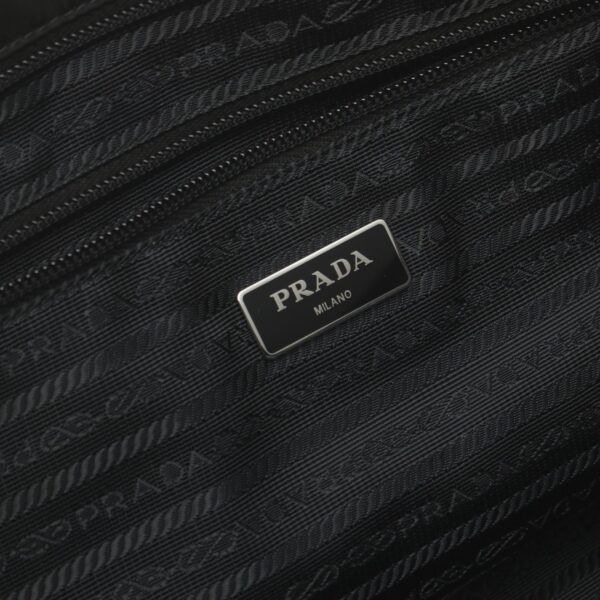 2104102295345 4 Prada Nylon Saffiano Tote Bag Black