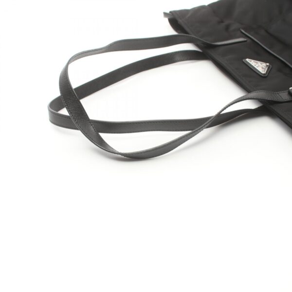 2104102295345 6 Prada Nylon Saffiano Tote Bag Black