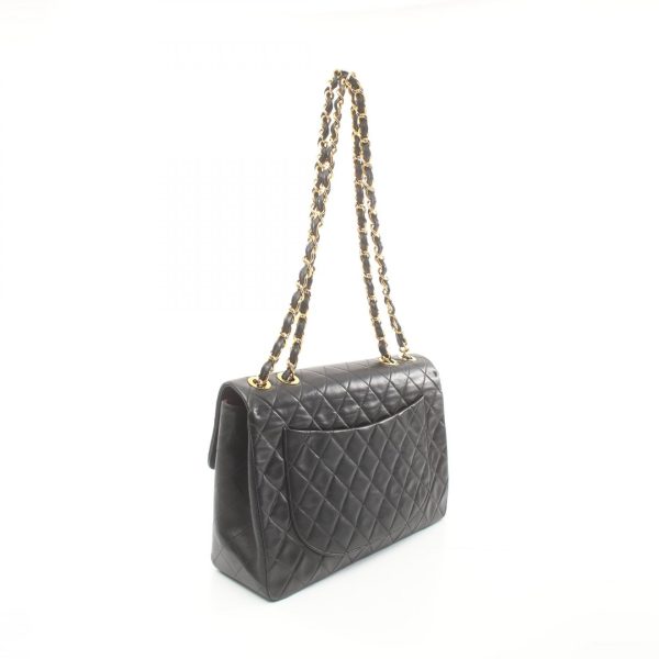 2104102296038 2 Chanel Deca Matelasse Shoulder Bag Black