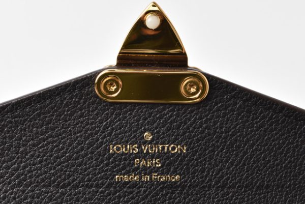 210427 08 lv 8 Louis Vuitton Long Wallet Portefeuille Pallas Monogram Noir