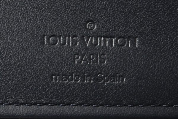 210427 13 lv 6 Louis Vuitton Long Wallet Zippy Wallet Damier Infini Blue