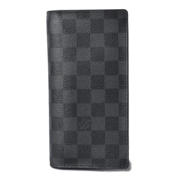 210427 26 lv 1 Louis Vuitton Long Wallet Portefeuille Long Damier Graphite