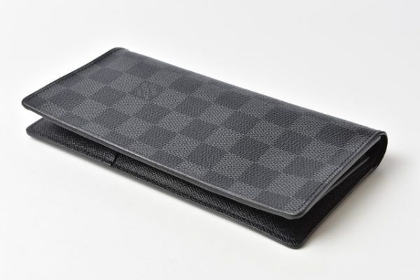 210427 26 lv 2 Louis Vuitton Long Wallet Portefeuille Long Damier Graphite