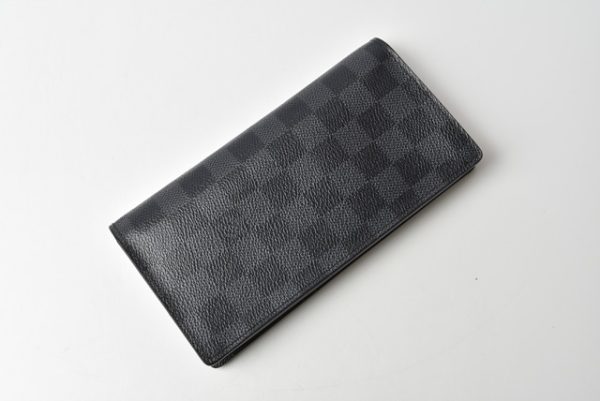 210427 26 lv 4 Louis Vuitton Long Wallet Portefeuille Long Damier Graphite