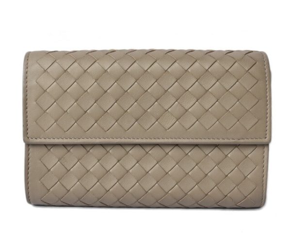 210427 46 bv 1 Bottega Veneta Wallet Nappa Greige