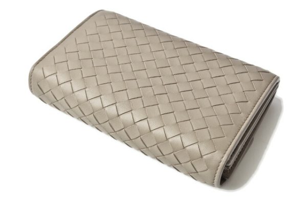 210427 46 bv 2 Bottega Veneta Wallet Nappa Greige