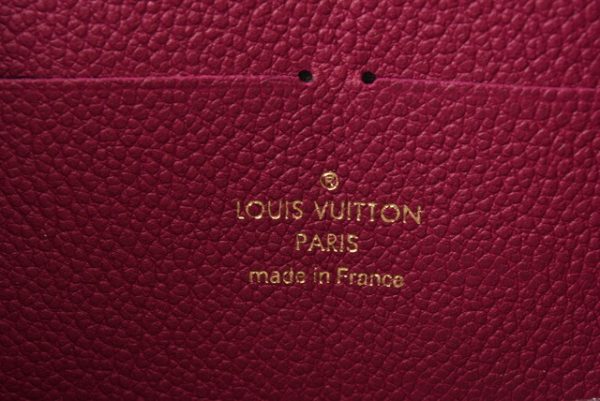 210427 48 lv 6 Louis Vuitton Zippy Wallet Long Monogram Empreinte Aurore