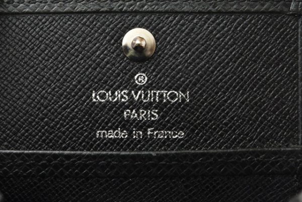 210427 50 lv 3 Louis Vuitton Portomone Coin Case Taiga Ardoise