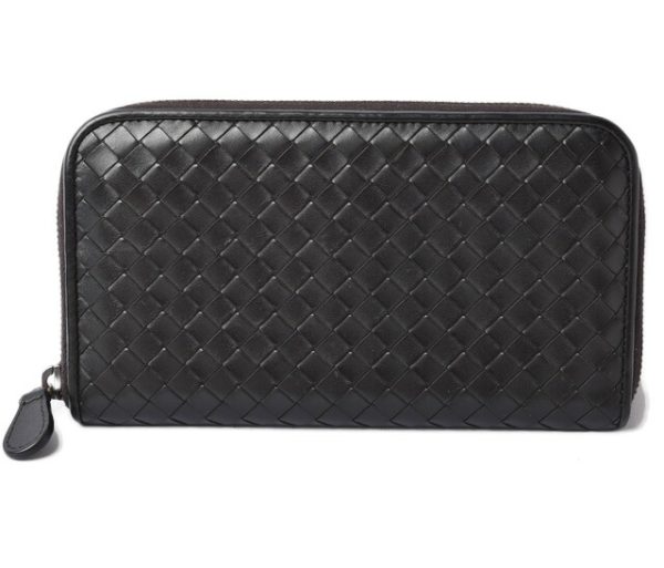 210427 56 bv 1 Bottega Veneta Long Wallet Black