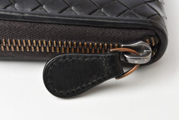 210427 56 bv 4 Bottega Veneta Long Wallet Black