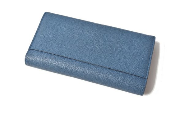 210427 59 lv 2 Louis Vuitton Long Wallet Portefeuille Sara Empreinte