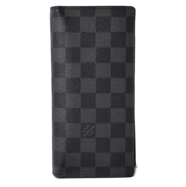 210427 60 lv 1 Louis Vuitton Long Wallet Portefeuille Brother Damier Graphite