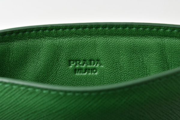 210616 172 12 p 5 Prada iPad Mini Case Pouch Green Car